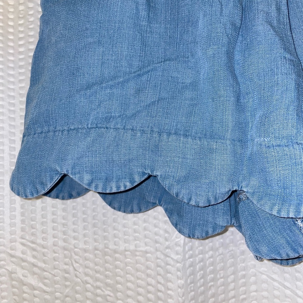 Petal Lined High Waisted Shorts